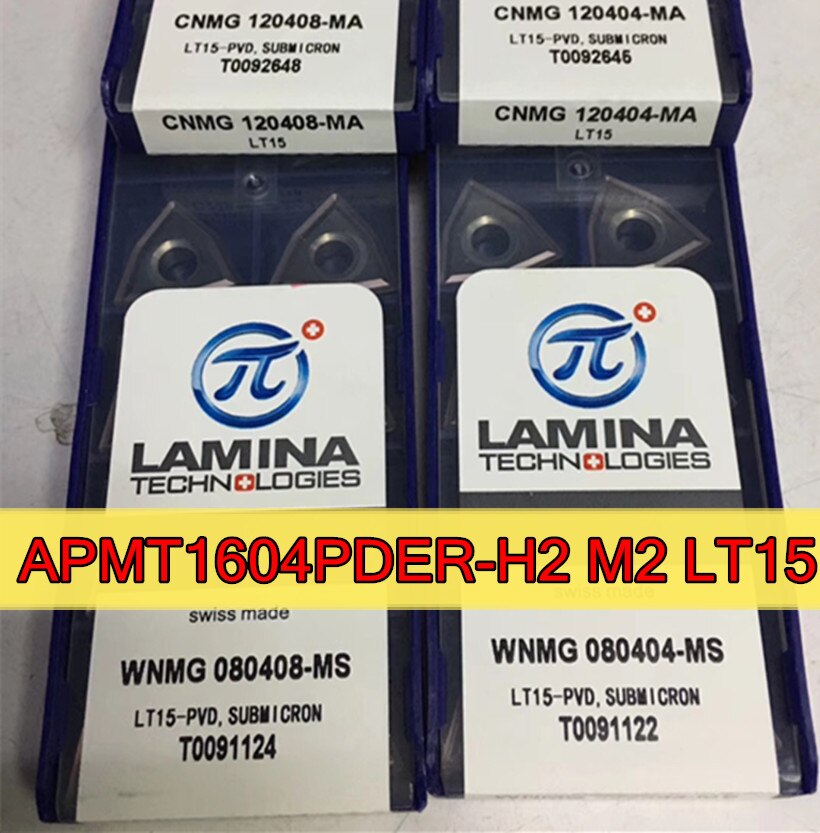 APMT1604PDER H2 M2 -LT15 10 / 100%   Lamina ī̵ μƮ LT15 = : η ƿ  